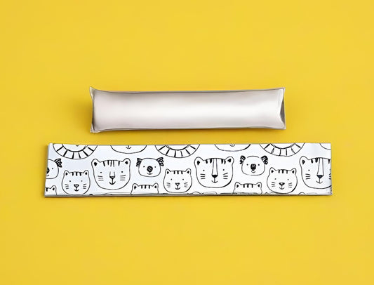 Bubby Roll (Approx. B–D Cup) with Furry Friends Print